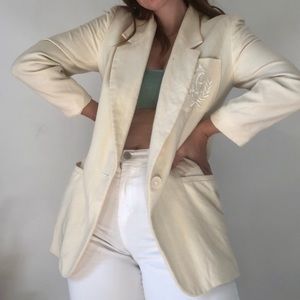 🍓3/$20🍓 Vintage Cream Blazer
